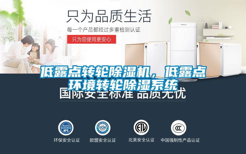 低露點轉輪除濕機，低露點環境轉輪除濕系統