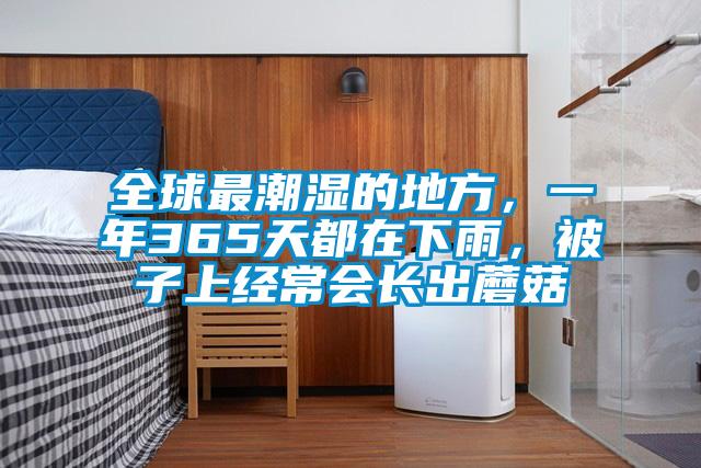 全球最潮濕的地方，一年365天都在下雨，被子上經(jīng)常會長出蘑菇
