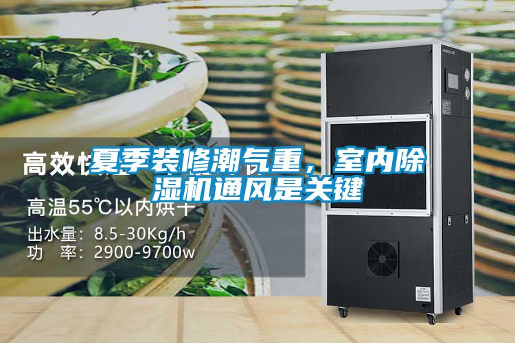 夏季裝修潮氣重，室內(nèi)除濕機通風是關(guān)鍵