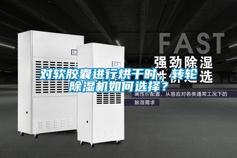 對軟膠囊進行烘干時，轉輪除濕機如何選擇？