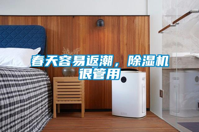 春天容易返潮，除濕機很管用