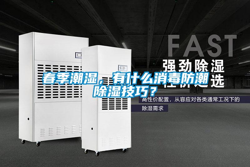 春季潮濕，有什么消毒防潮除濕技巧？