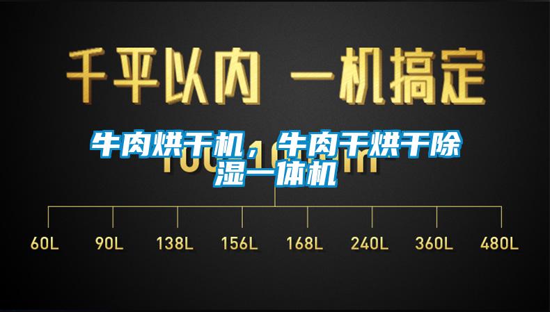 牛肉烘干機，牛肉干烘干除濕一體機