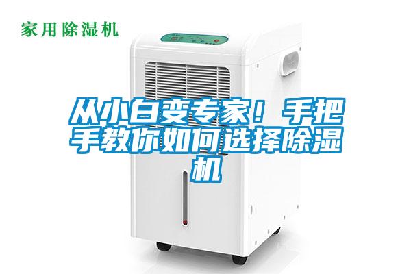 從小白變專家！手把手教你如何選擇除濕機