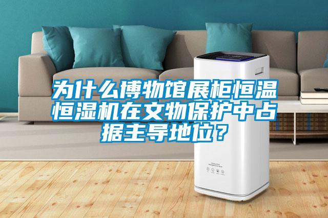 為什么博物館展柜恒溫恒濕機在文物保護中占據(jù)主導(dǎo)地位？