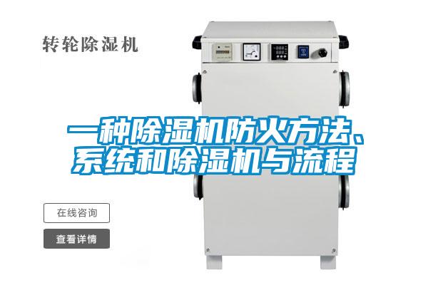 一種除濕機防火方法、系統和除濕機與流程