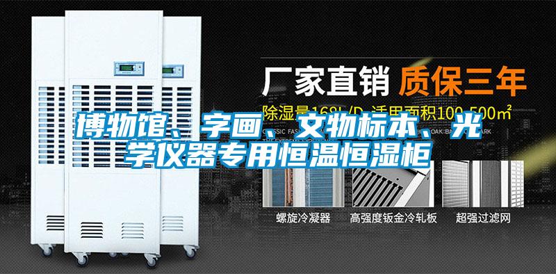 博物館、字畫、文物標(biāo)本、光學(xué)儀器專用恒溫恒濕柜