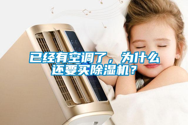 已經(jīng)有空調(diào)了，為什么還要買除濕機(jī)？