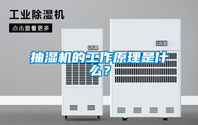 抽濕機的工作原理是什么？