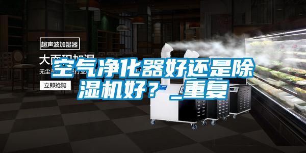 空氣凈化器好還是除濕機好？_重復