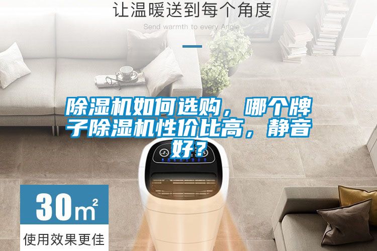 除濕機(jī)如何選購，哪個(gè)牌子除濕機(jī)性價(jià)比高，靜音好？