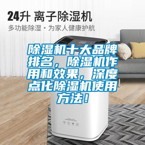 除濕機(jī)十大品牌排名，除濕機(jī)作用和效果，深度點(diǎn)化除濕機(jī)使用方法！