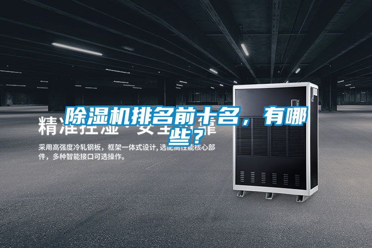 除濕機排名前十名，有哪些？