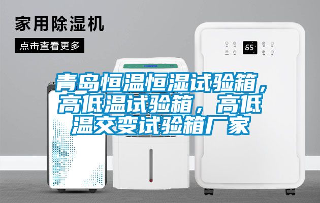青島恒溫恒濕試驗箱，高低溫試驗箱，高低溫交變試驗箱廠家
