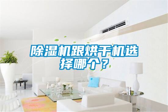除濕機跟烘干機選擇哪個？