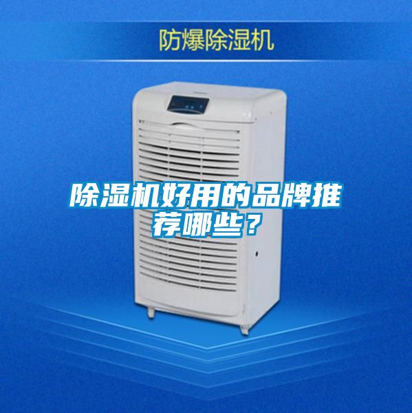 除濕機(jī)好用的品牌推薦哪些？