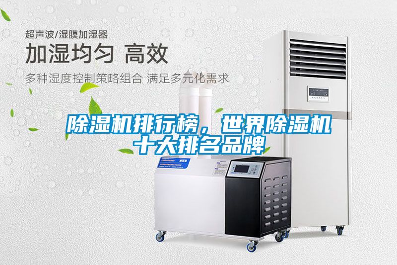 除濕機排行榜，世界除濕機十大排名品牌
