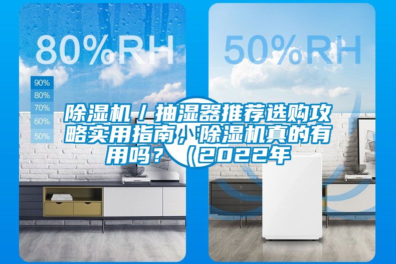 除濕機／抽濕器推薦選購攻略實用指南，除濕機真的有用嗎？（2022年
